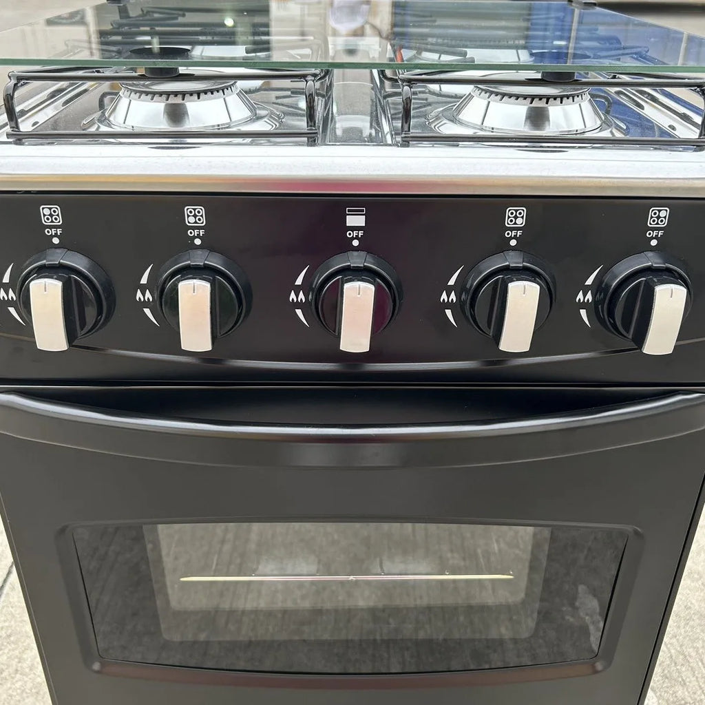60*60 Gas Stove 4 Burners Kitchen Appliance Gas Range Stove 4 Burner With Gas Oven Cabinet Built-in Oven for Kitchen Use