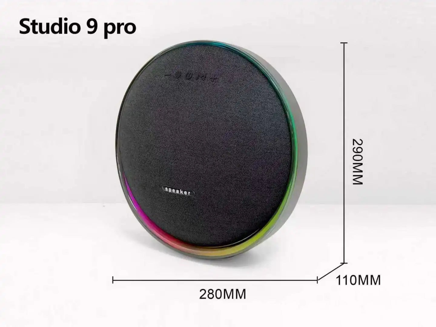 2025 New Arrival Smart Home Theater High Quality Stereo Wireless Desktop Speaker RGB LED for 5.3 Rechargeable Battery