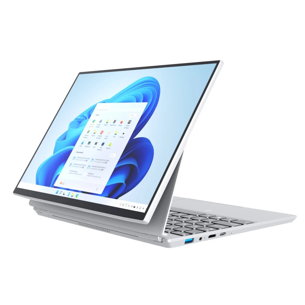 Crelander 14 Inch Mini Laptops Intel N5105 Touch Screen 16GB Tablet PC Fingerprint Recognition Notebook Personal Business Laptop