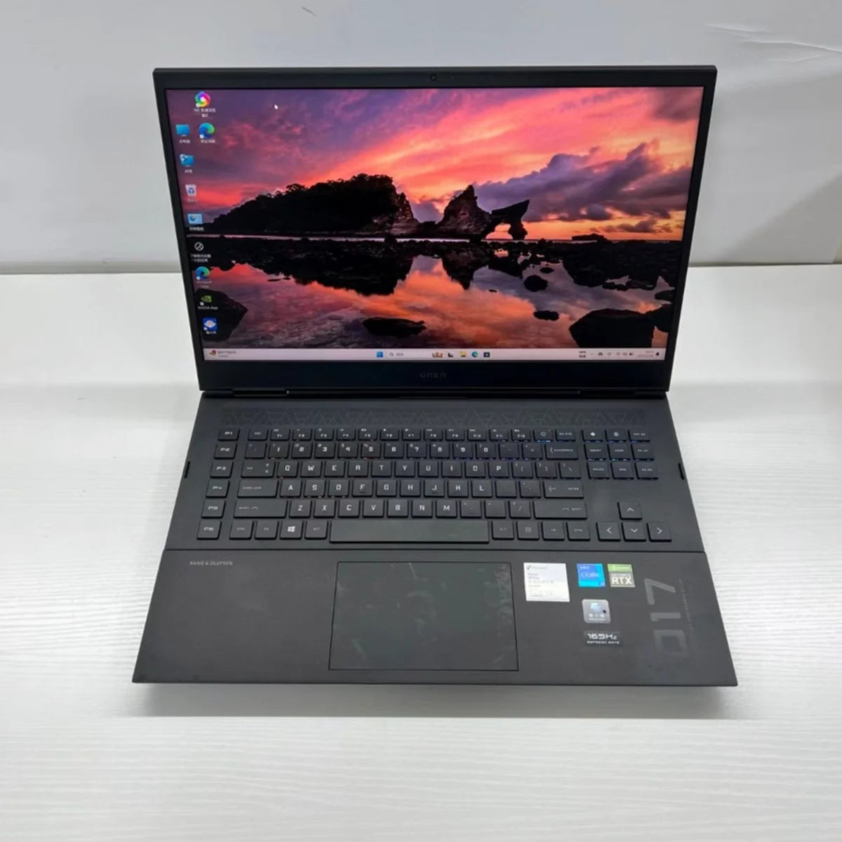 Wholesale 95 New for HP OMEN 7 Plus I7-11th 16GB Ram 512GB SSD GTX3050 (4G) 17.3 Inch HP Shadow Genie High Quality Gaming Laptop