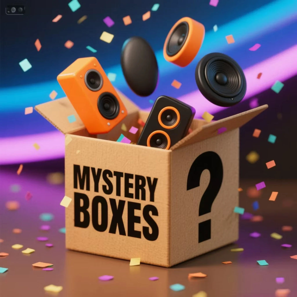 3C Mystery Box Electronic  Speaker Portable and Waterproof IPX6 Wireless Outdoor Speaker