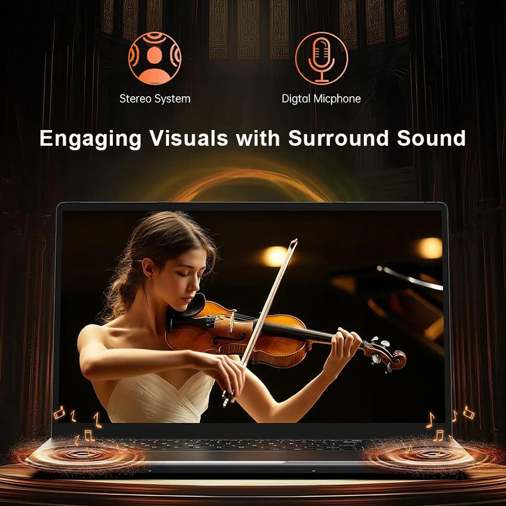In Stock Cheapest Portable Ultrathin 14inch 6GB 128/256/512GB 1TB SSD Brand New Laptop Computer Notebook Portable Student Laptop