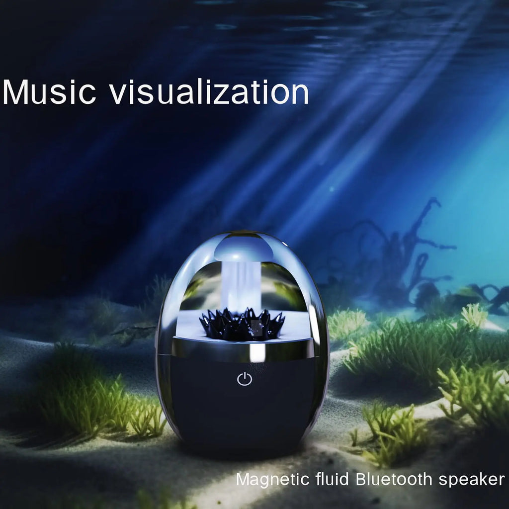 New Design Bloothooth Speakers High Quality Creative Wireless Bluetooth Speaker Gift Ferrofluid Bluetooth Speaker