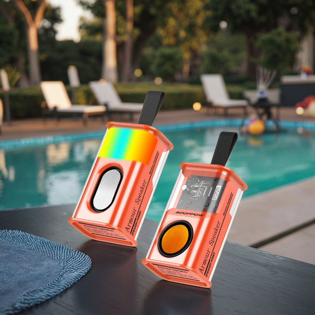 Manufacturer Direct Sales High Quality Wireless Bluetooths Mini Car Speakers Outdoor Stereo Waterproof BT Speaker