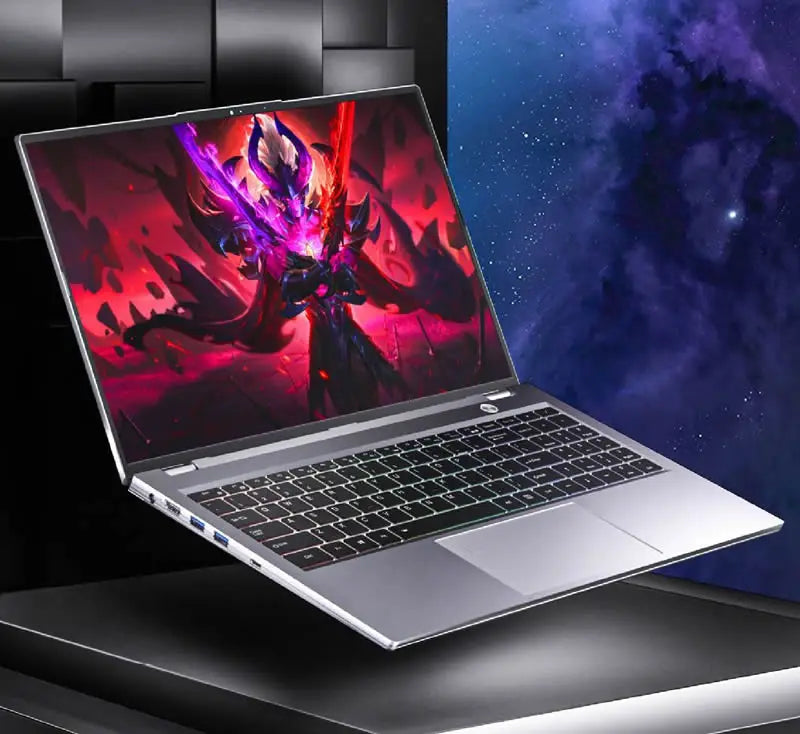 15.6 Inch Gaming Laptop with Backlit Keyboard Core i7 5600 Dual Screen 16GB RAM 512GB SSD Windows 11