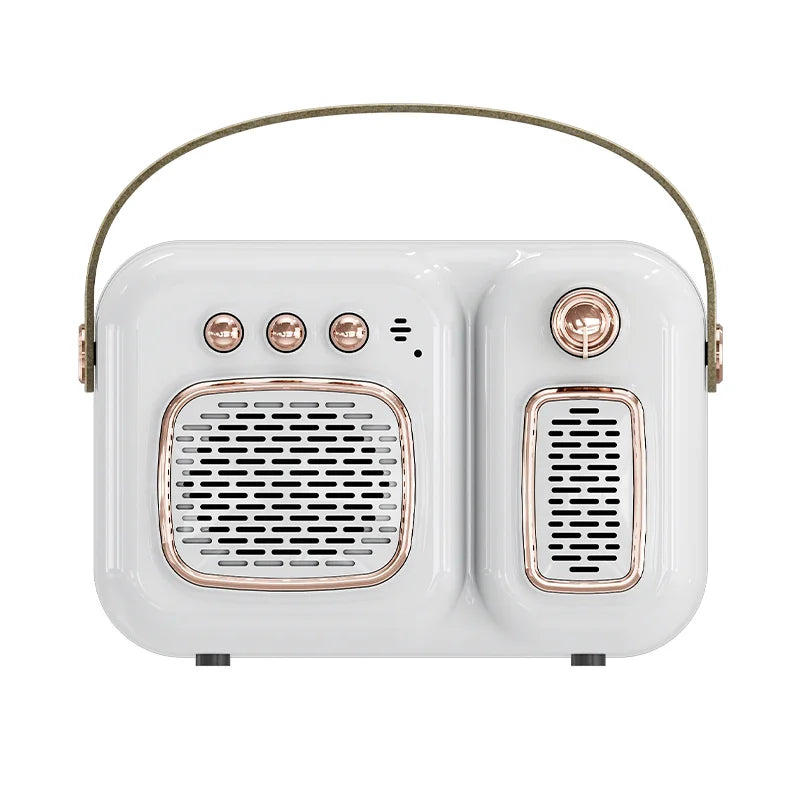 Fashion Bass Stereo Mini Newest BT TF Card FM Radio Waterproof Portable Classic Wireless Speaker Blue Tooth Retro T3 Speaker