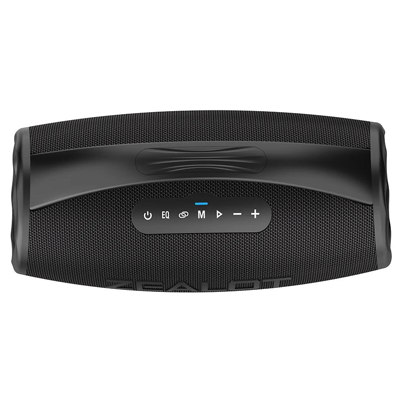 80W Portable Outdoor Speaker with RGB LED Lighting & AUX Communication Waterproof BT Wireless Speaker for Karaoke Parties
