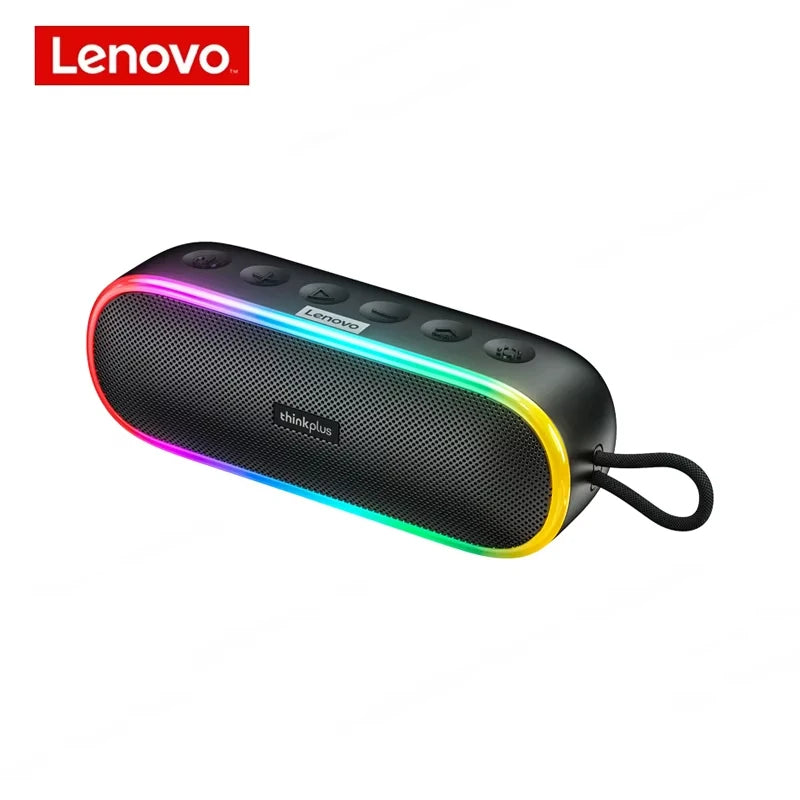 100% Original Lenovo K8 5.0 Wireless BT Speaker Portable Hifi LED Outdoor Loudspeaker Music Surround Bass Box