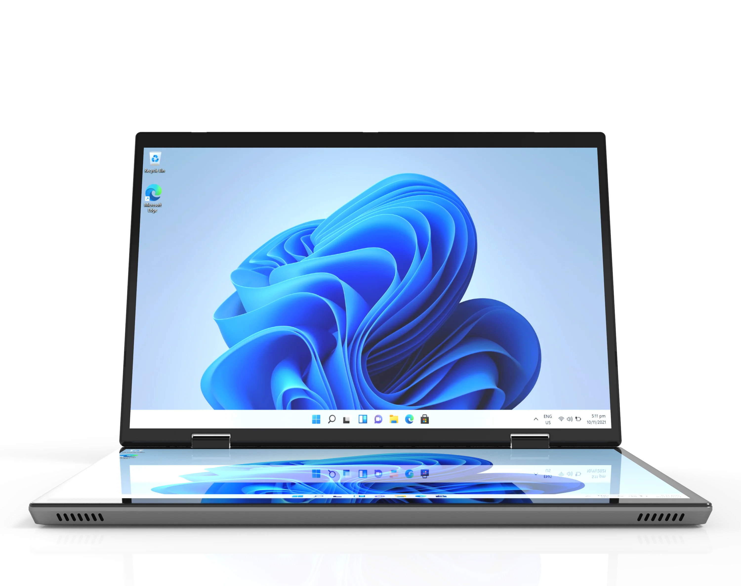 New Custom Logo Dual Intel N100 12th Gen Win11 Computer PC 14Inch Touch Screen 2 in 1 Tablet Double Touch Screen Business Laptop
