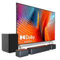 ULTIMEA Same Style 5.1 Sound Bar with Dolby Atmos, 410W Surround Sound System Wall-mountable Sound bar for TV,  Home, Office.