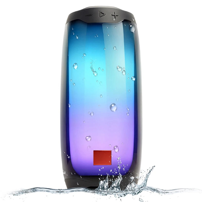 PortableL4  Blue-tooth Speaker Party Audio KTV180 Degree Led Light Support USB, TFcard, FM, Answer the Phone Computer