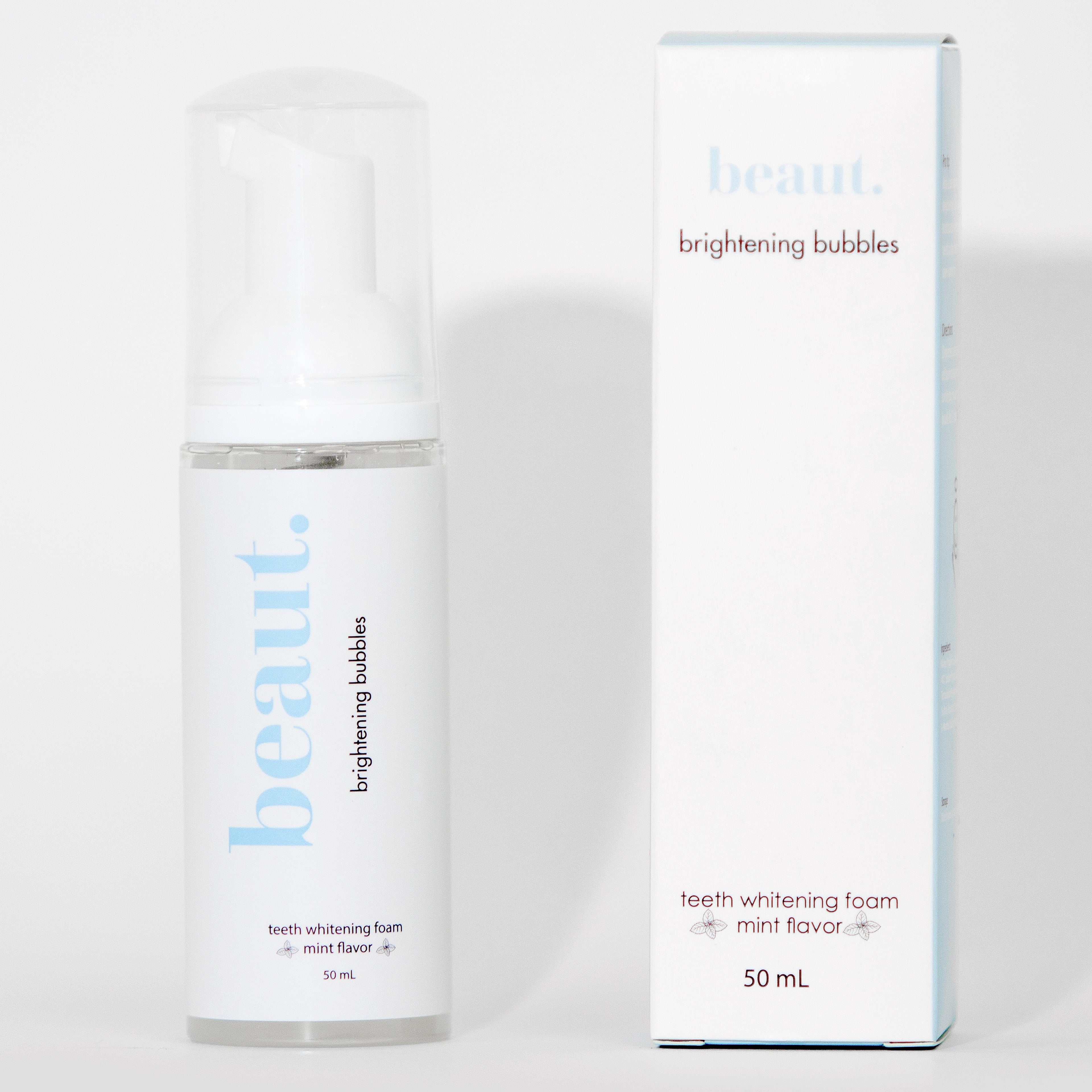mint brightening bubbles