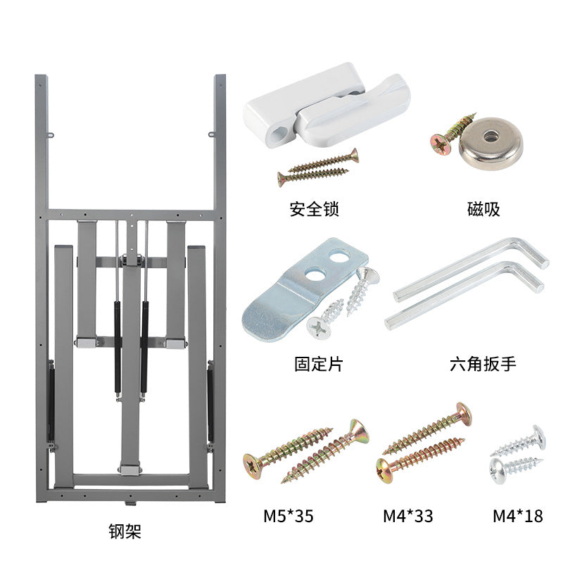 Fold Down Wall Table Accessories Wall Folding Table Multifunctional Wall Mounted Folding Table Accessories for Dining, Home,