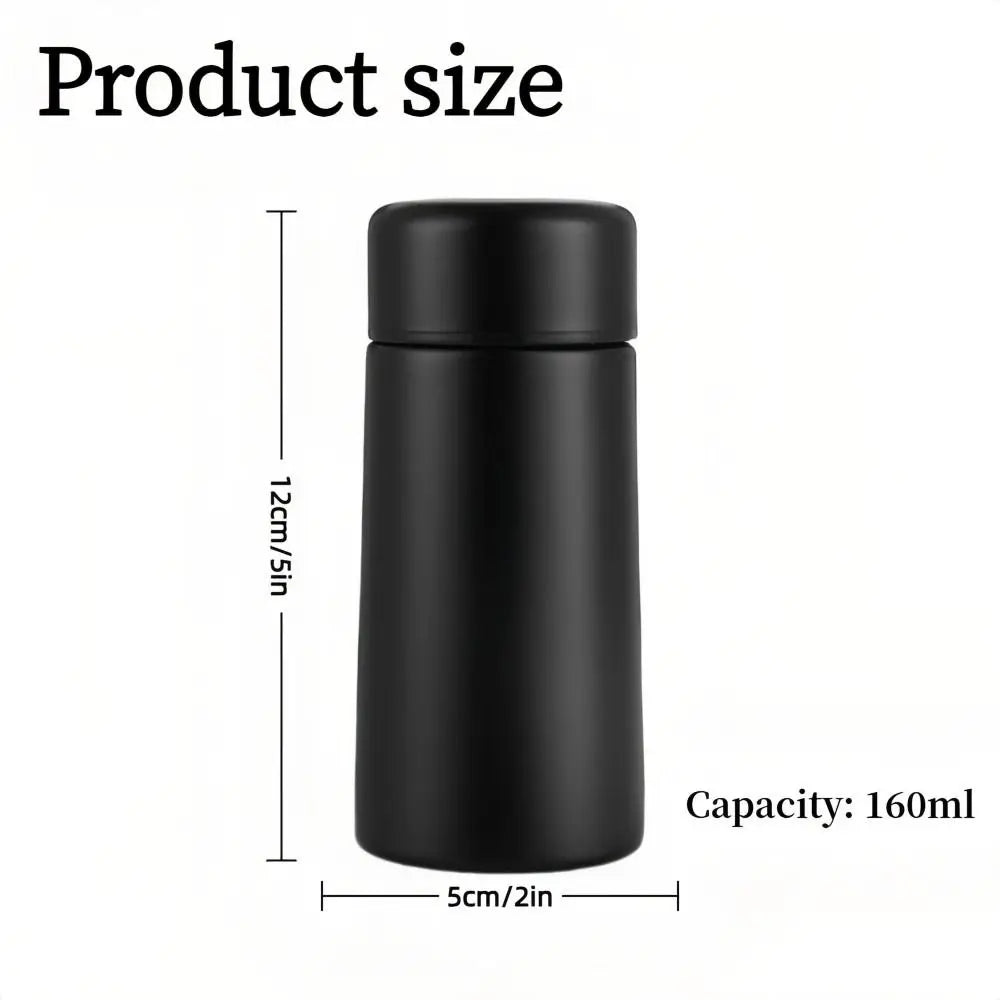 Creative Mini Thermos Cup 160ml Capacity Portable Pocket Thermos Travel Design Stainless Steel Water Cup For Coffee and Water