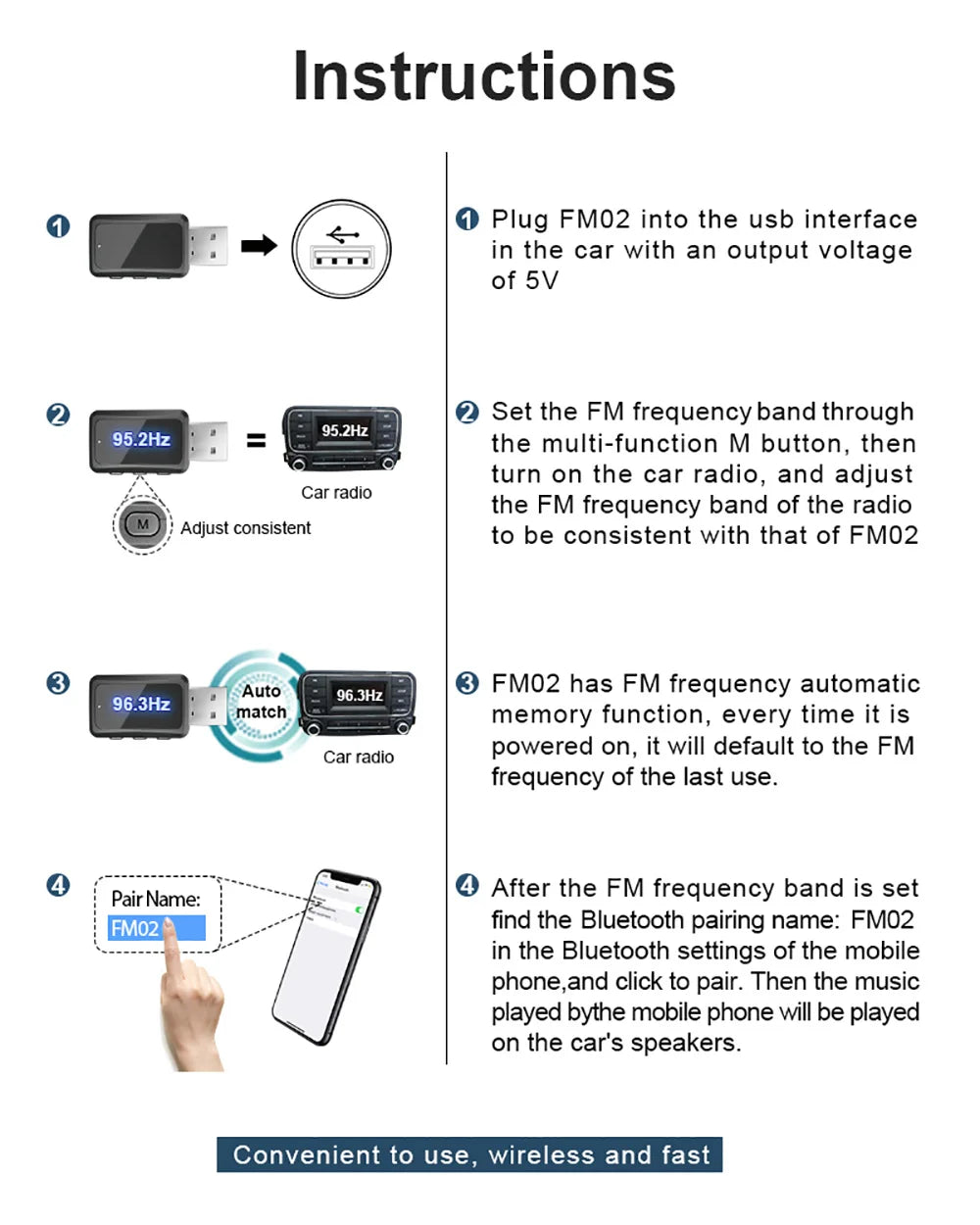 USB Bluetooth 5.3 5.4 Adapter USB Dongle Wireless Music Audio Receiver Transmitter Handsfree Call With Mic LED Display For Car