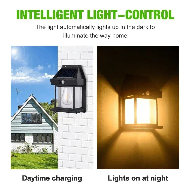 Powerful Outdoor Solar Lamp Garden Solar Powered Streetlight Outdoor Lights Waterproof Light Led Lighting External Decoration