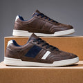 New Men Shoes Flats Walking Leather Casual Shoes Men Barefoot Wide-toed Shoes Wider Toe Casual Sneakes