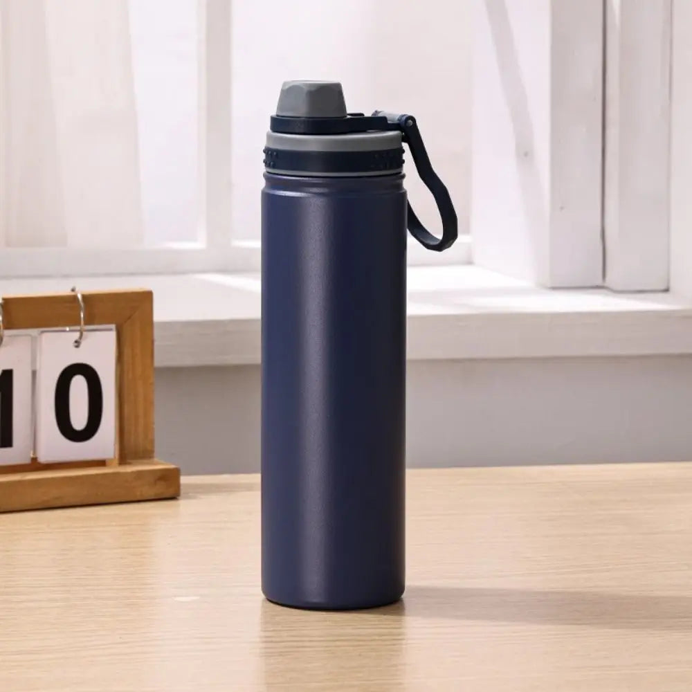 Reusable 750ML Thermal Water Bottle Large Capacity Wide Mouth Sport Thermos Cup Leak Proof Handheld Vacuum Flask Household