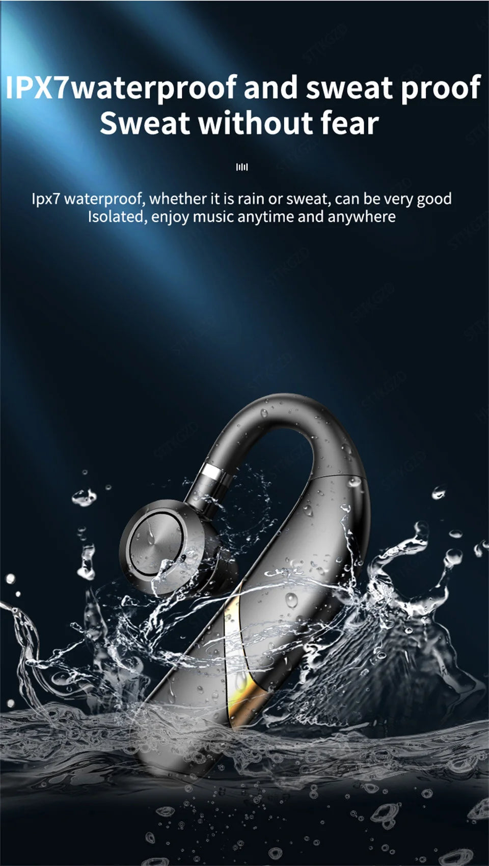 Bluetooth Earphones Wireless Headphones With Microphon Busines Headset Fone De Ouvido For Driving Audifonos Talking Auriculares