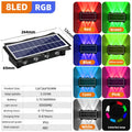 Solar LED Light Wall Lamp Outdoor Waterproof High Brightness Up and Down Luminous Lighting for Outdoor Garden Decoration