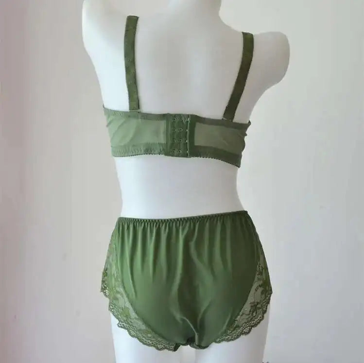 Bra And Panty Sets For Women 2020 Sexy Lingerie Bra Two Piece Set Intimates Ladies Underwear 75-110 B C D E F G H