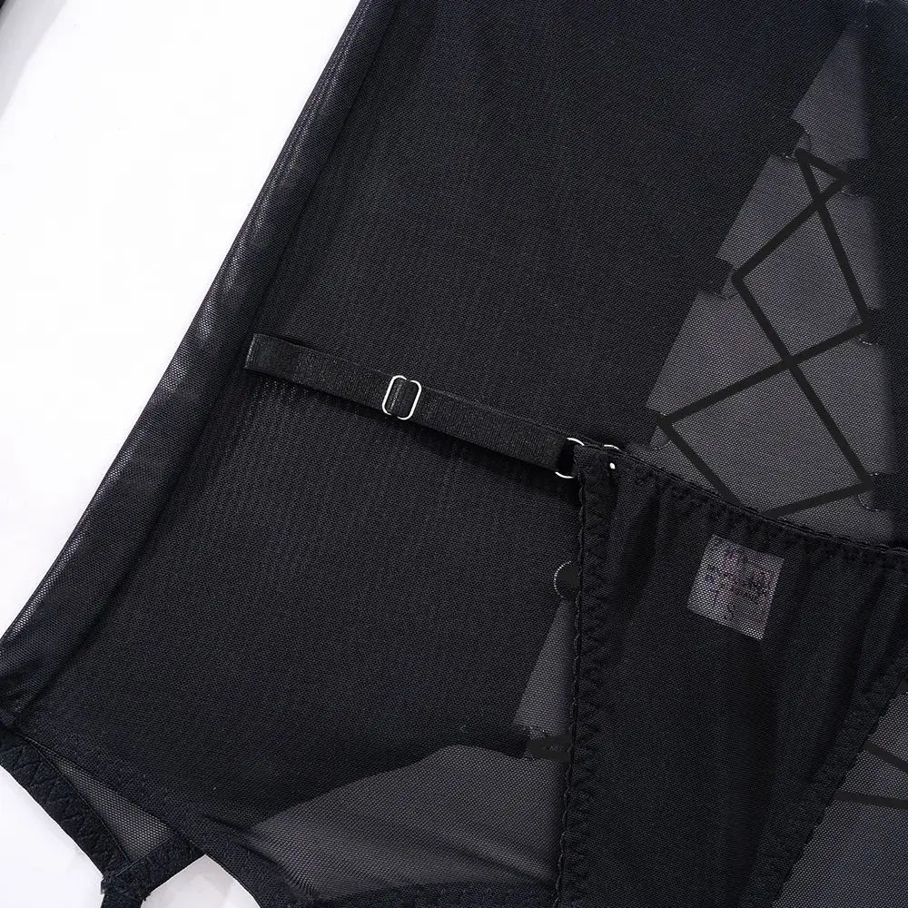 Lingerie Sexy Open Bra Crotchless Skirt See Through Lace Exotic Set Naked Women Uncensored Erotic Costume Porn Outfit