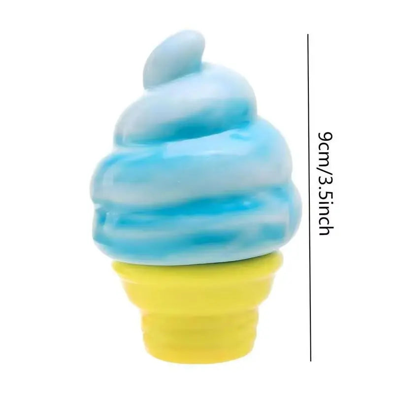 Needoh Nice Cube By Schylling Sensory Squeeze Toy Ice Cream Color Squishy Stress Relief Fidget Toys Children Adults Collectable