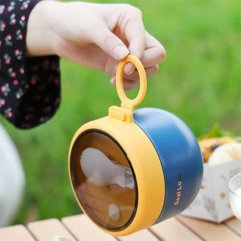 600ml Food Thermal Jar Insulated Soup Cup Thermos Containers Stainless Steel Lunch Box Thermo Keep Hot Vaccum Cup With Spoon
