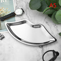 Lip Shaped Jewelry Tray Stainless Steel Metal Tray Female Jewelry Storage Tray Decorative  Home Cosmetics  xkdae