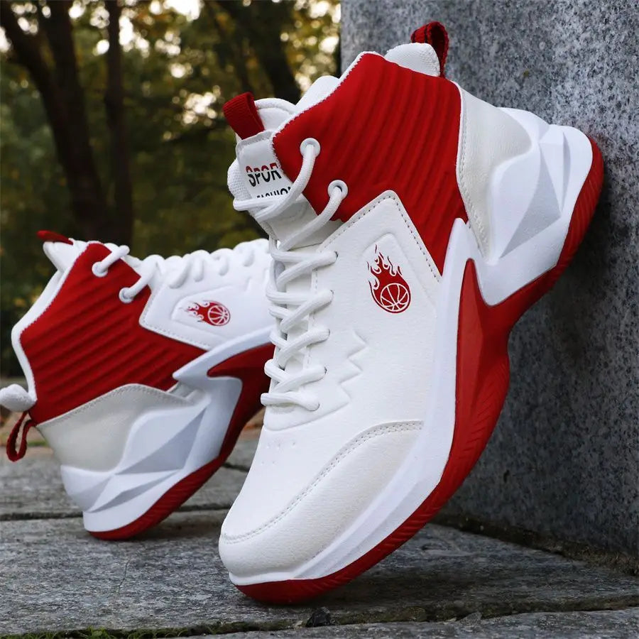 Basketball Shoes For Men High-Top Sneakers Men Outdoor Breathable Non-Slip Athletic Fashion Tennis Sport Shoes Male Zapatillas