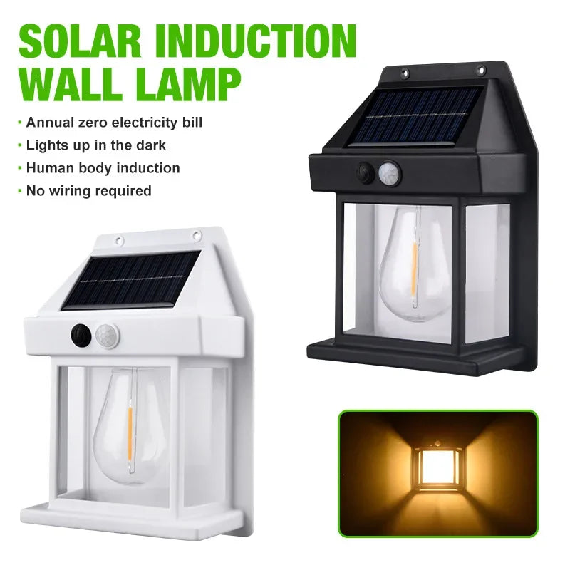 Powerful Outdoor Solar Lamp Garden Solar Powered Streetlight Outdoor Lights Waterproof Light Led Lighting External Decoration