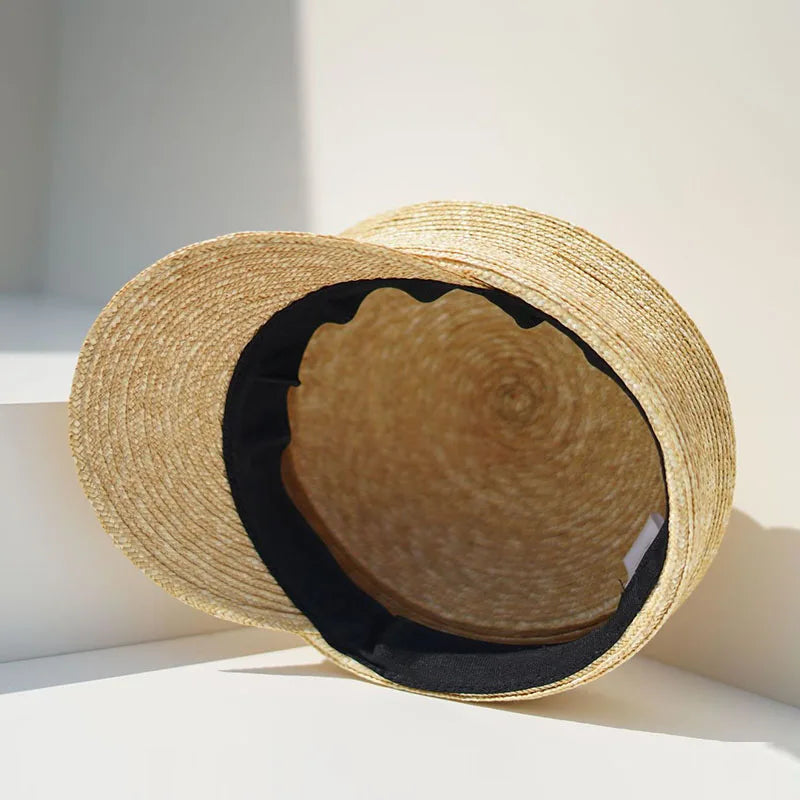 Summer Sun Woman Hat Irregularly Straw Hat Visor Hat Newsboy Hat Outdoor Activities Street Beach Travel Derby Hats Base