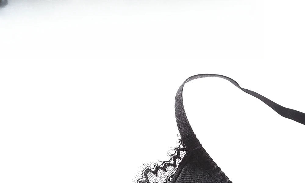 Sexy Bra Brief Sets Satin Patchwork Lace Lingerie Set for Women Push-up Breast Collection Anti Sagging Bra Underwear Women Set