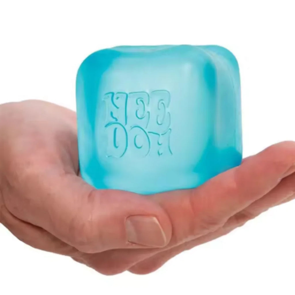 Needoh Nice Cube Sensory Stress Reliever Fidget Tool for Anxiety & Focus Desk Sensory Cube for Adults & Kids