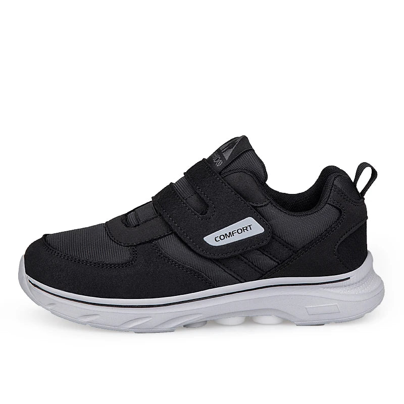 Men's Diabetic Shoes for Elder Orthopedics Feet Swollen Adjustable Walking Shoe Casual Sneakers Elderly Foot Pain Relief
