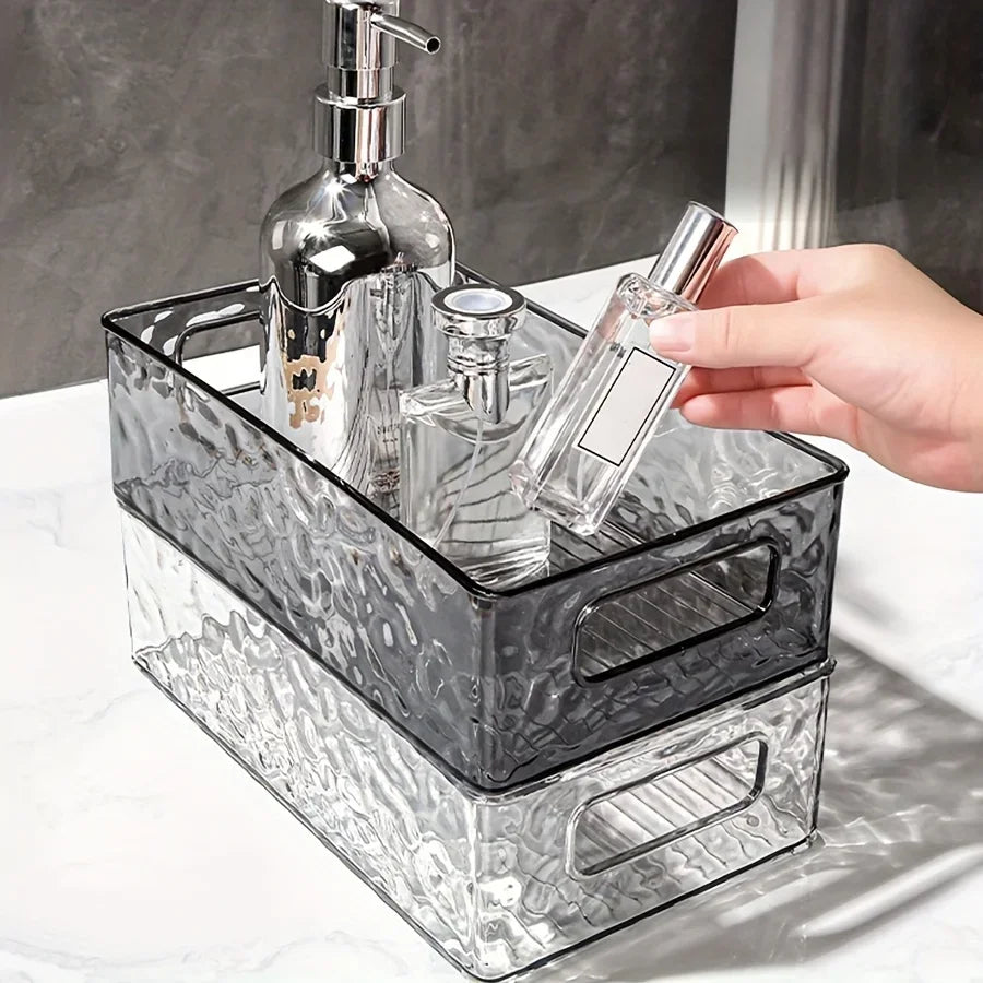 Top Quality Stackable Storage Box Acrylic Organize Cosmetic Organizer for Cosmetics and Beauty Products for Dressers, Bathrooms
