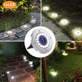 Solar Ground Lights, Waterproof 16LED Solar Light Outdoor Garden,  Landscape Lights for Pathway, Yard, Lawn, Pool, Step, Walkway
