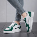 Men's Shoes Summer Breathable Trendy Versatile Casual White Sneakers Youth Non-Slip Sports Thick-Soled White Shoes