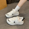 Fashionable Sexy Thick Soled Sports Shoes Spring and Autumn New Round Toe Comfortable Elegant Running Casual Shoes for Women