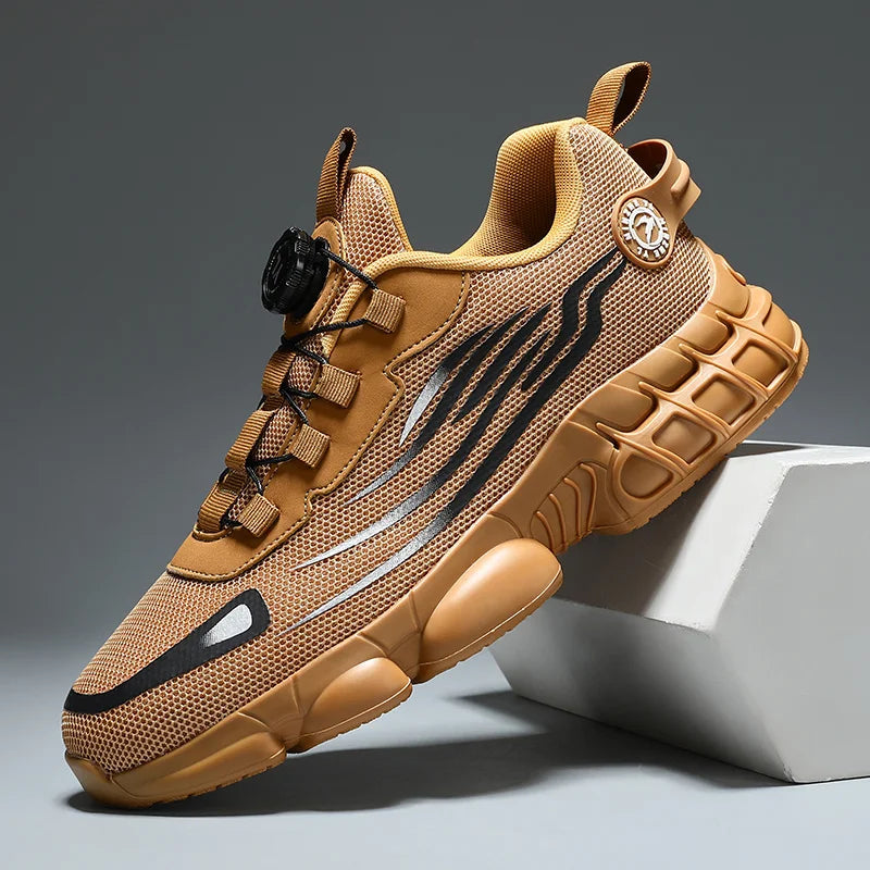 (No Steel Toe) Men's Outdoor Casual Shoes, Sneakers Suitable for Hiking, Walking, Casual Sneakers for Gifts