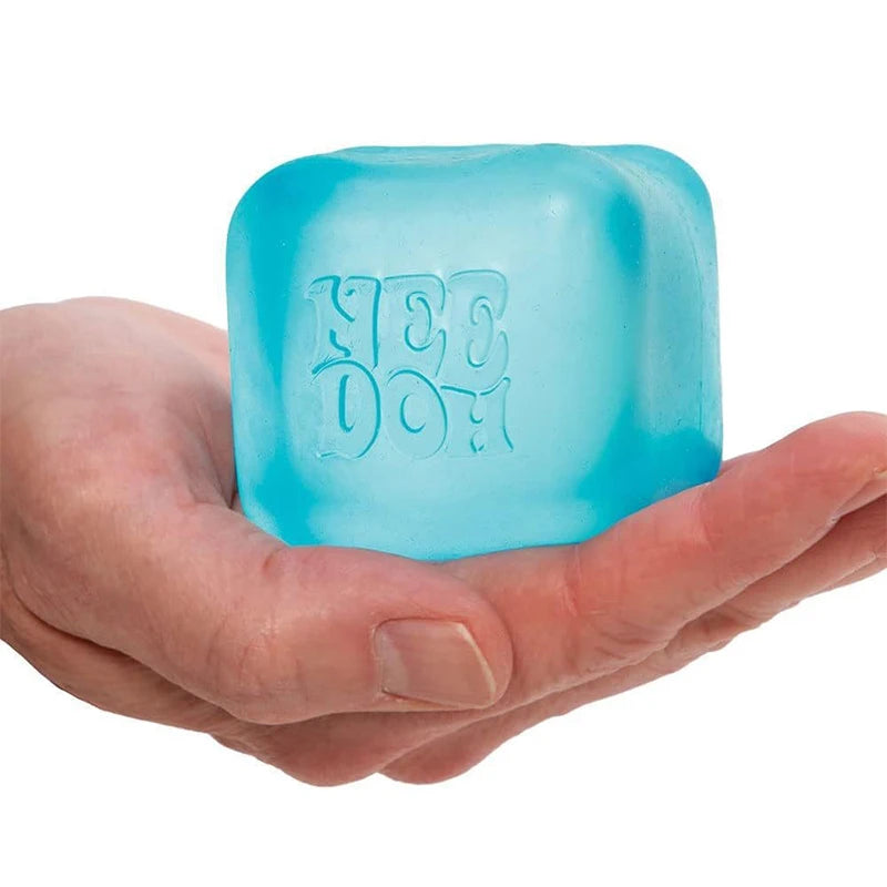 ### Needoh Nice Cube Sensory Stress Reliever Fidget Tool for Anxiety & Focus Desk Sensory Cube for Adults & Kids Solving Venting