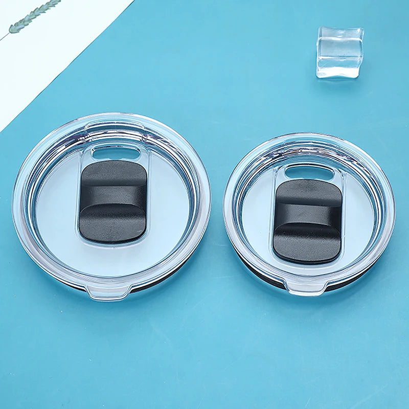 Round Plastic Cup Lid for 20oz 30oz Coffee Mugs Water Thermos Tumbler And Bottle Covers Universal Fit Thermal Lids
