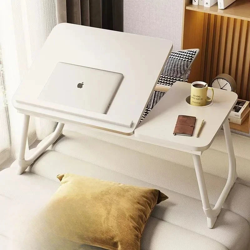 Folding Adjustable Bed Desk Small Lazy Computer Table for Student Dormitory Study Writing Notebook Desk Home Furniture