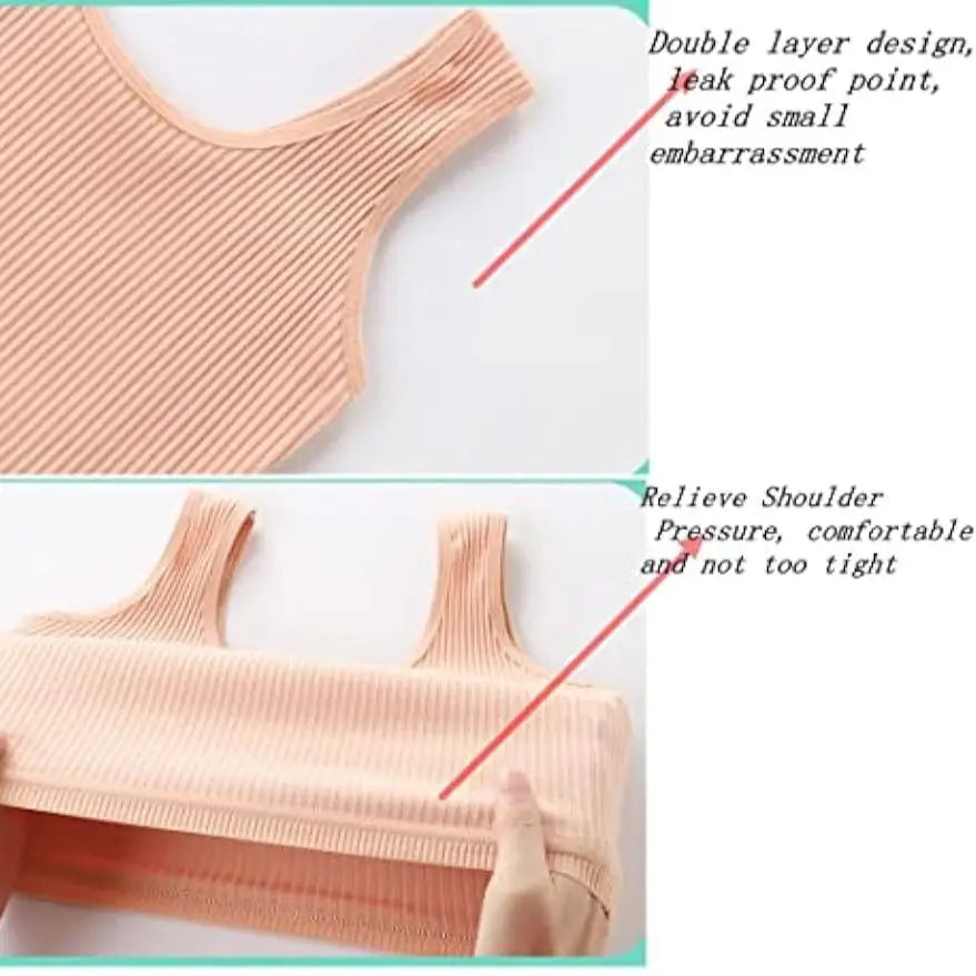 Cotton Girls Panties And Bras Sets Teenage Girls Cotton Training Bra Panty Set Solid Kids Sports Bra Briefs Underwear