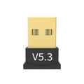 Bluetooth Transmitter USB Wireless Adapter Bluetooth 5.3 Audio Receiver USB Bluetooth 5.3 Adapter USB Dongle Drive Free