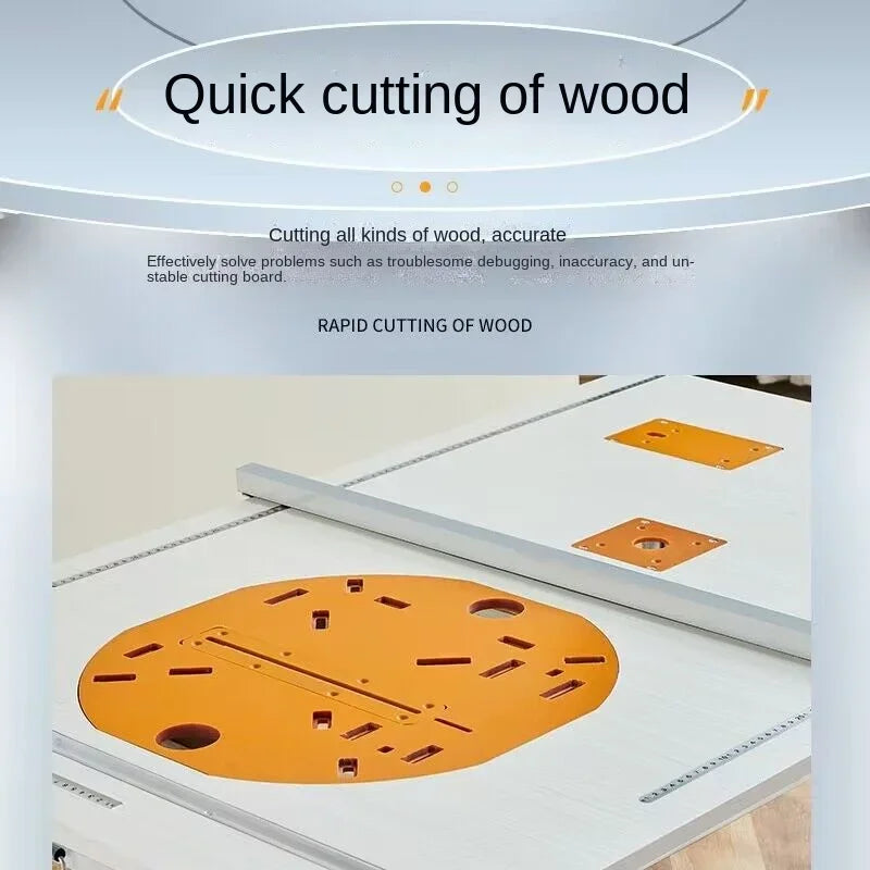 DIY Folding Workbench Multifunctional Woodworking Workbench Woodworking Saw Table Portable Folding Lifting Saw Table Decoration