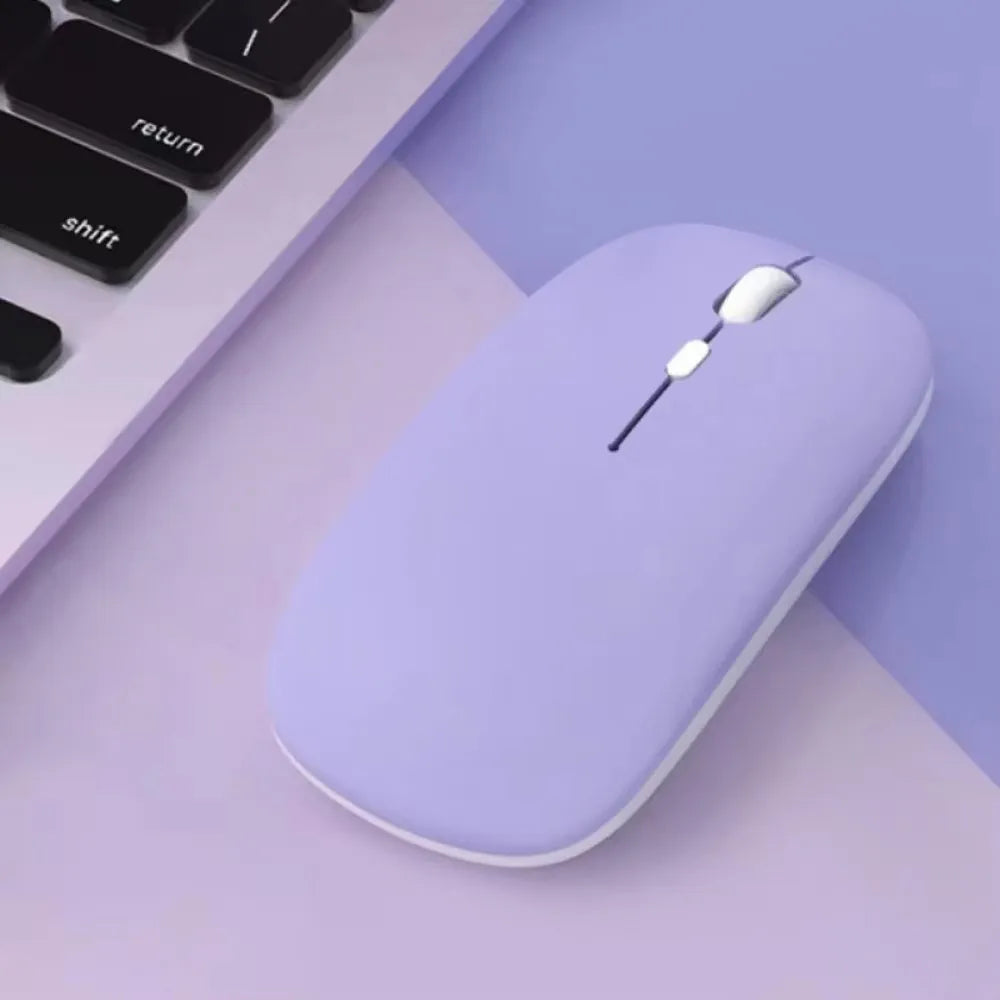 Bluetooth-compatible Mouse Wireless Mouse Silent Computer Mice Portable Working Gaming Mouse For Laptops iPad Tablet PC Computer