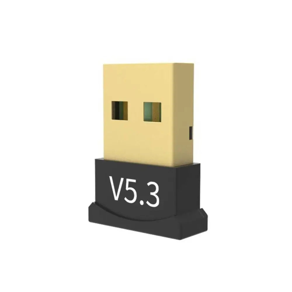 Bluetooth Transmitter USB Wireless Adapter Bluetooth 5.3 Audio Receiver USB Bluetooth 5.3 Adapter USB Dongle Drive Free
