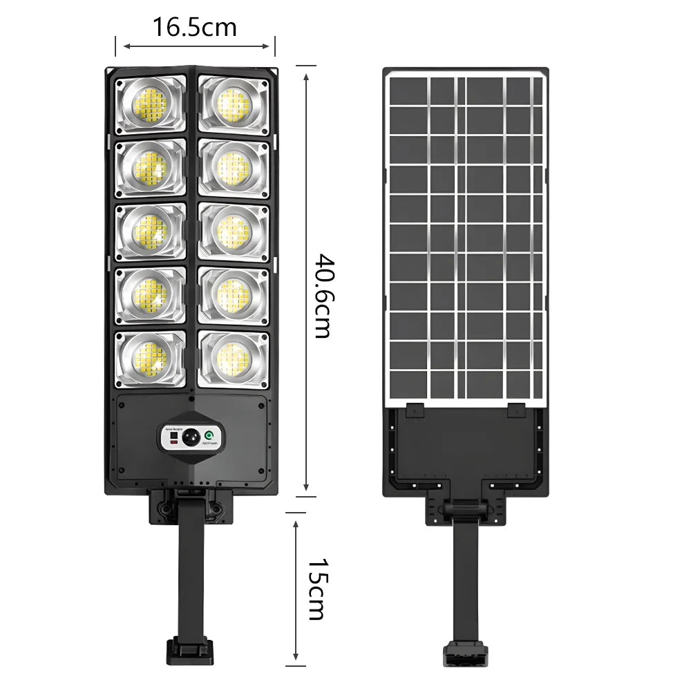 Solar Lights Outdoor Waterproof LED Solar Lamp Motion Sensor Light Remote Control Garden Accessories Outdoor Street Yard Garage