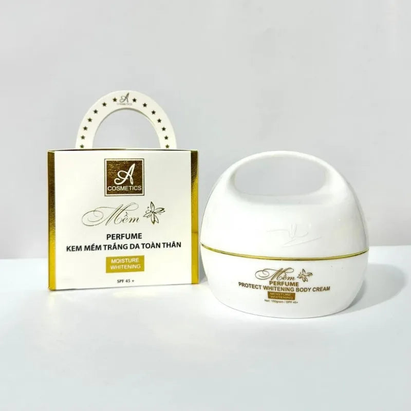Kem trắng da body Mềm A cosmetics - Dưỡng trắng nhanh chóng,mịn màng, hương nước hoa quyến rũ bright white smooth and soft skin